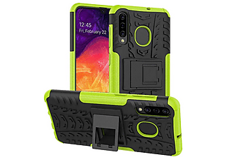 CASEONLINE 2i1, Backcover, Samsung, Galaxy A50, Grün