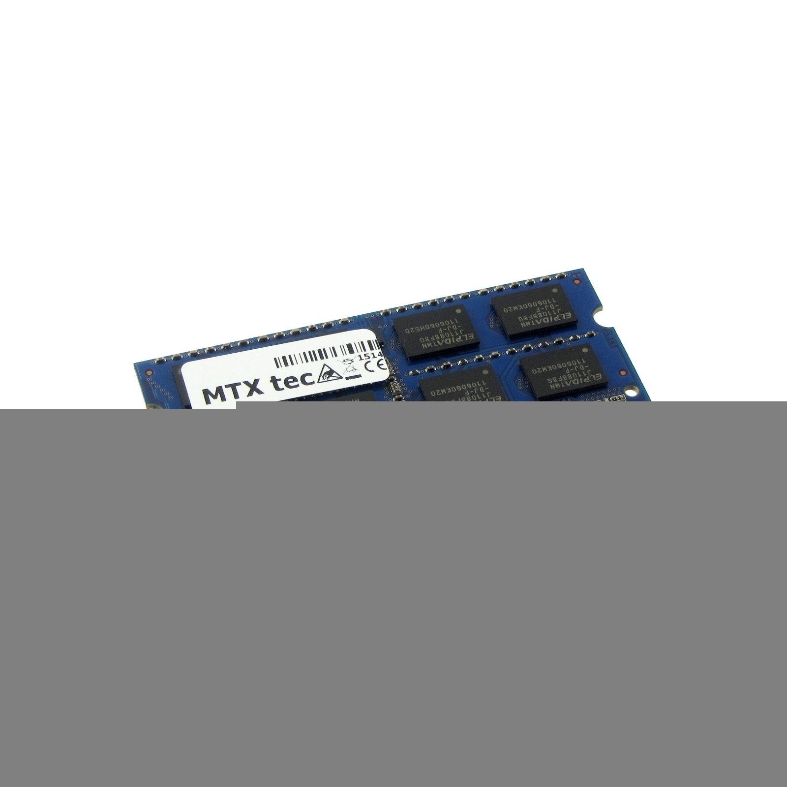 1526 RAM MTXTEC TERRA GB Arbeitsspeicher DDR3 Notebook-Speicher 2 für 2 Mobile GB