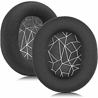 INF Ohrpolster für SteelSeries Arctis 3/5/7 1 Paar Ohrpolster passend für: SteelSeries Schwarz / Weiß