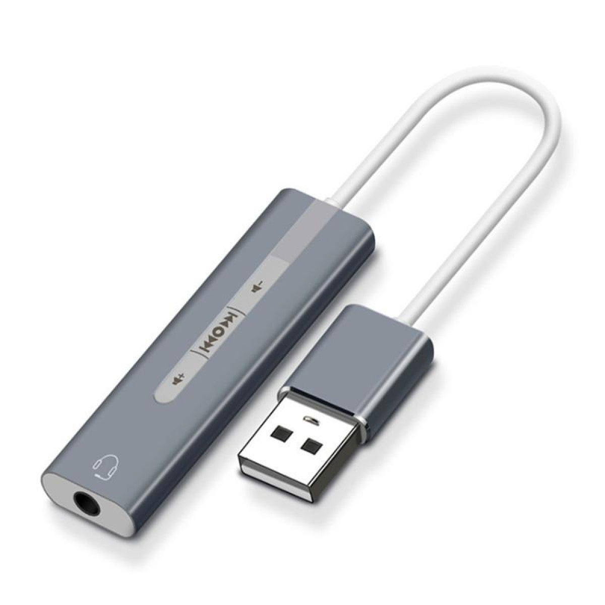 2.0 auf Soundkarte Adapter Externe USB Konverter INF 3.5mm