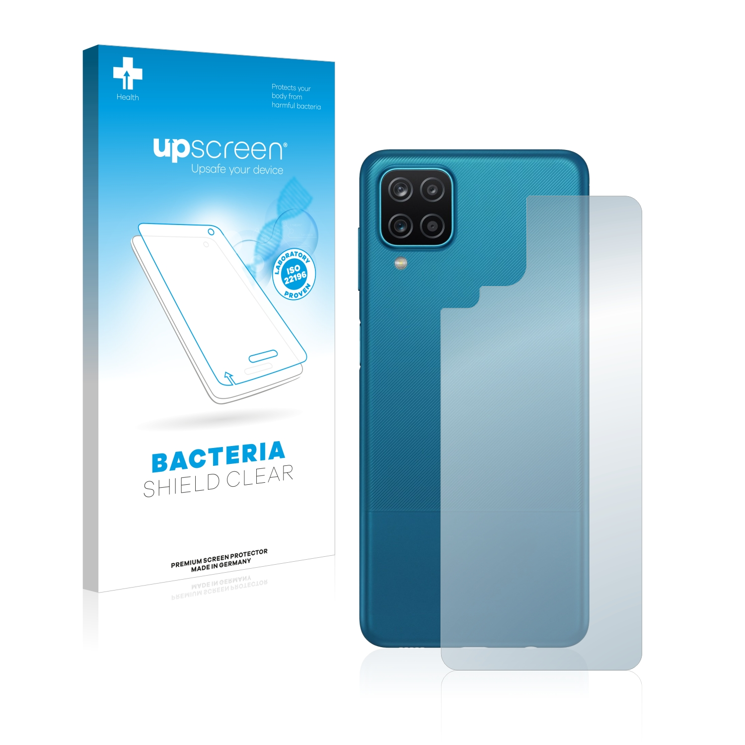 Samsung klare Galaxy antibakteriell Schutzfolie(für UPSCREEN A12)