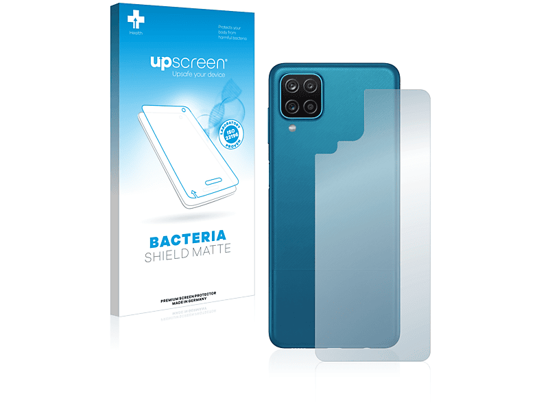 UPSCREEN entspiegelt Galaxy Schutzfolie(für matte A12) antibakteriell Samsung