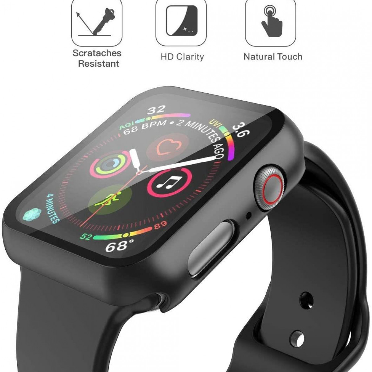 Apple (44 (44 Apple Watch mm) INF SE Dispayschutzhülle(für Displayschutz mm)) Watch mm) Watch (44 4/5/6 5 Watch Apple 4/