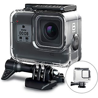 Protector pantalla cámara  - Funda impermeable GoPro Hero 8 - Negra, IP68 transparente. INF, GoPro, Hero 8, ABS