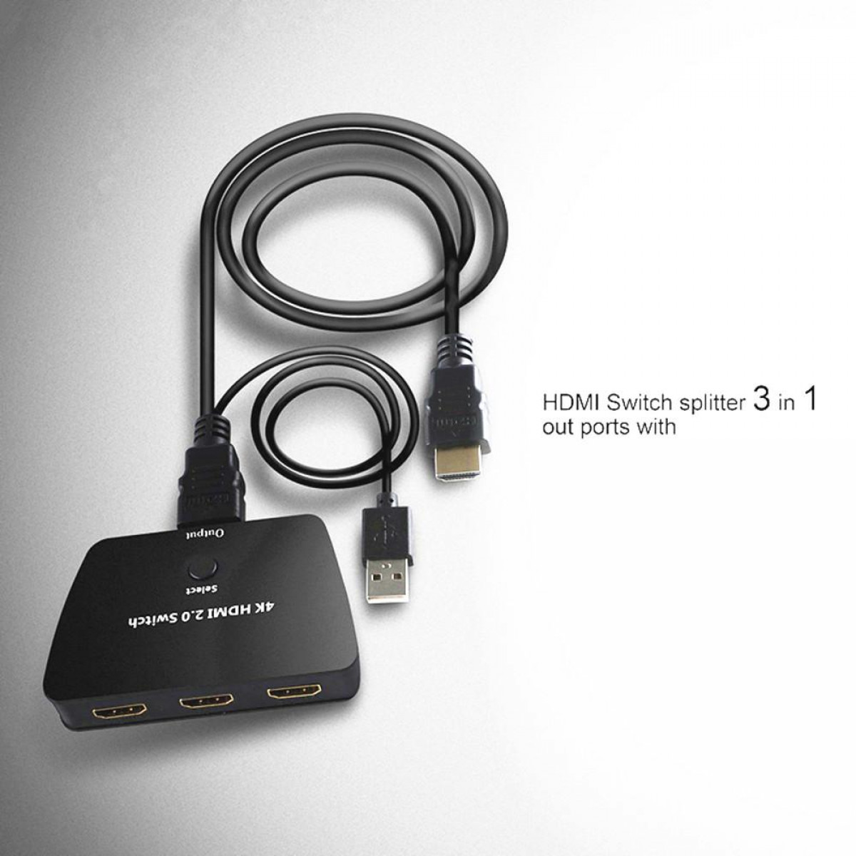 4K HDMI HDMI und 3D 3-1 mit Switch Switch HDR, INF (2160p)