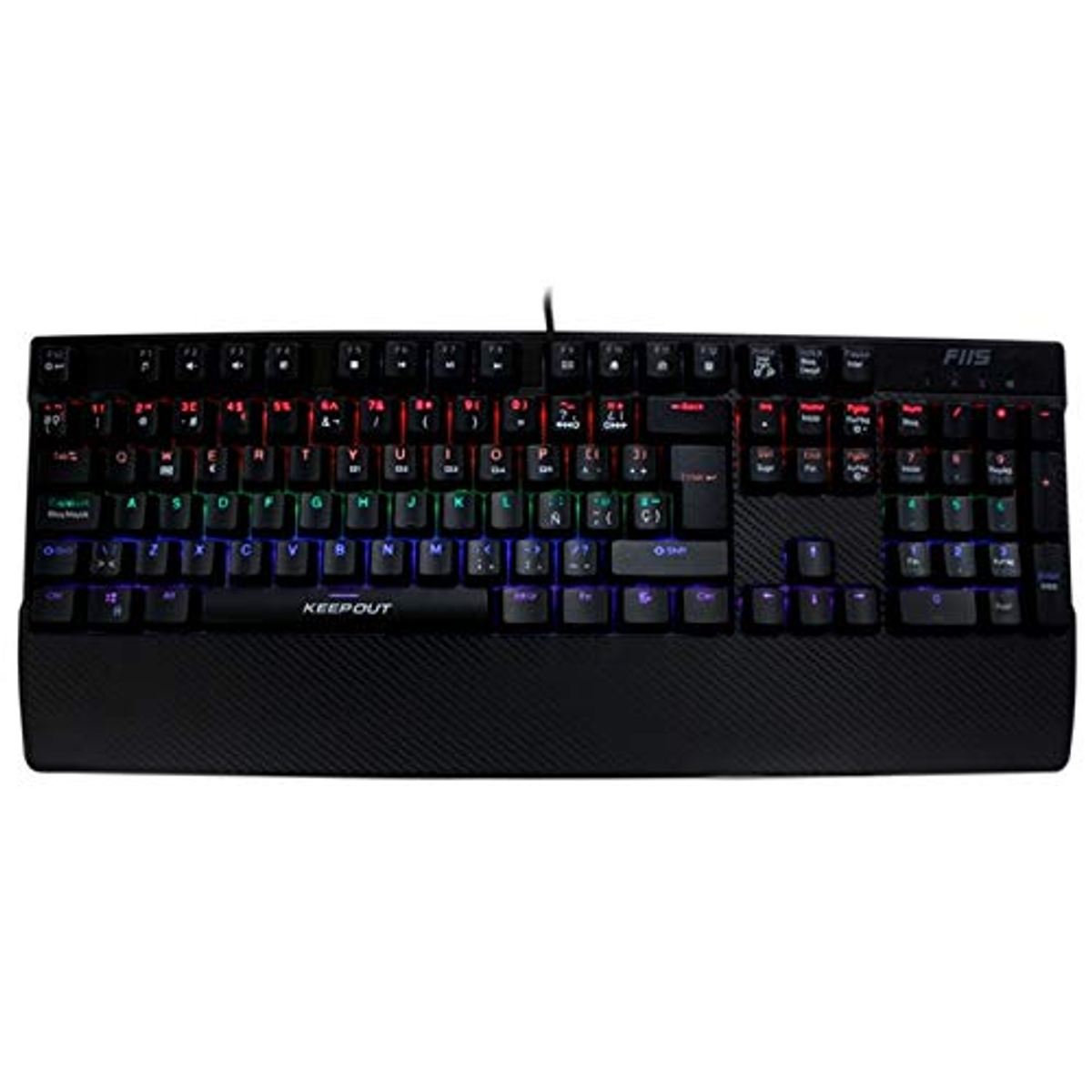 Teclado Gaming - F115 KEEPOUT, Negro