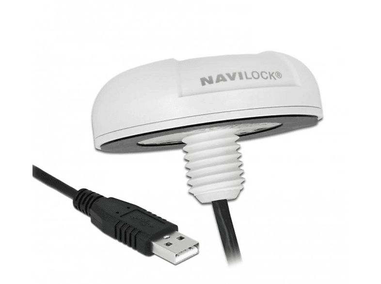 Audio, NL-8022MU TV GNSS Video, 2.0 NAVILOCK Weiß & Multi Antenne, NAVILOCK für Display & USB