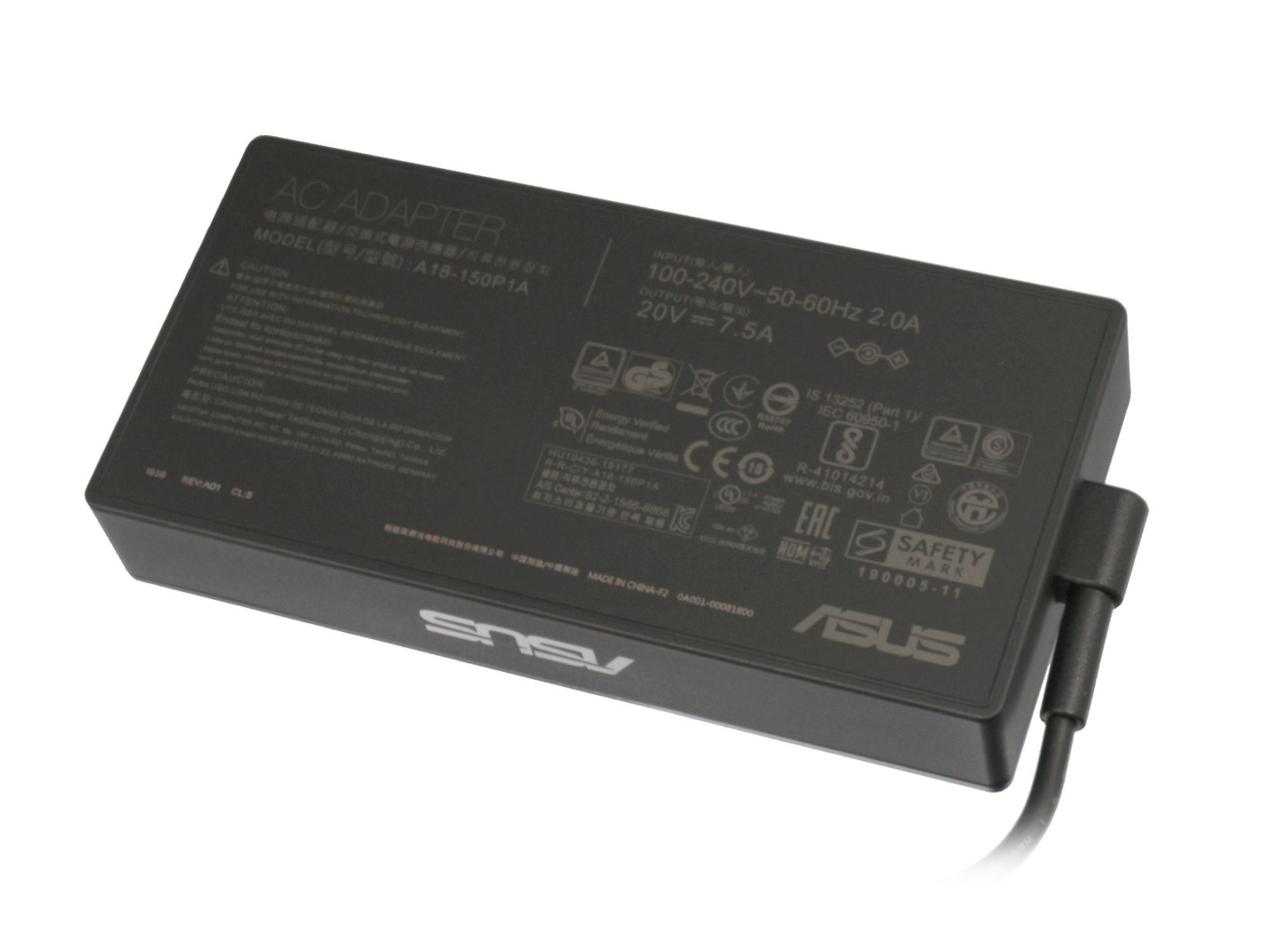 0A001-00083400 Watt Original 150 eckiges ASUS Netzteil