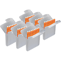 JB WHITE 48x Cerumenfilter für Hörgeräte Starkey Hear Clear und KIND evo / evoR (1,5 x 1,7 mm - bitte messen) Cerumenfilter für Hörgeräte