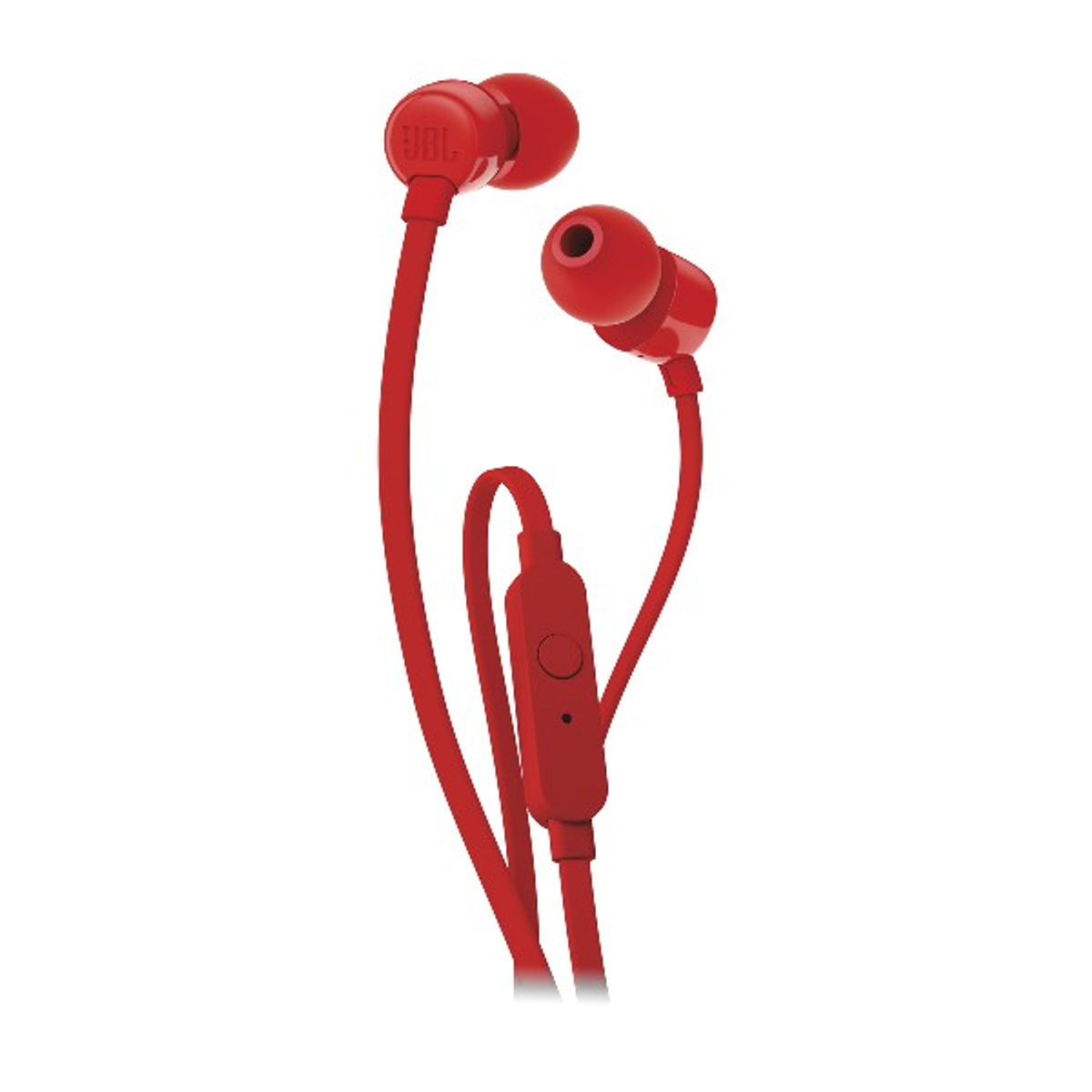 Auriculares botón con cable - JBLT110 JBL, Intraurales, Rojo