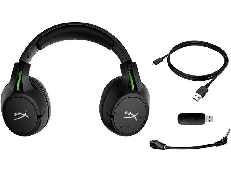 HYPERX HX-HSCFX-BK/WW CLOUDX FLIGHT, Over-ear Gaming Headset Bluetooth Schwarz