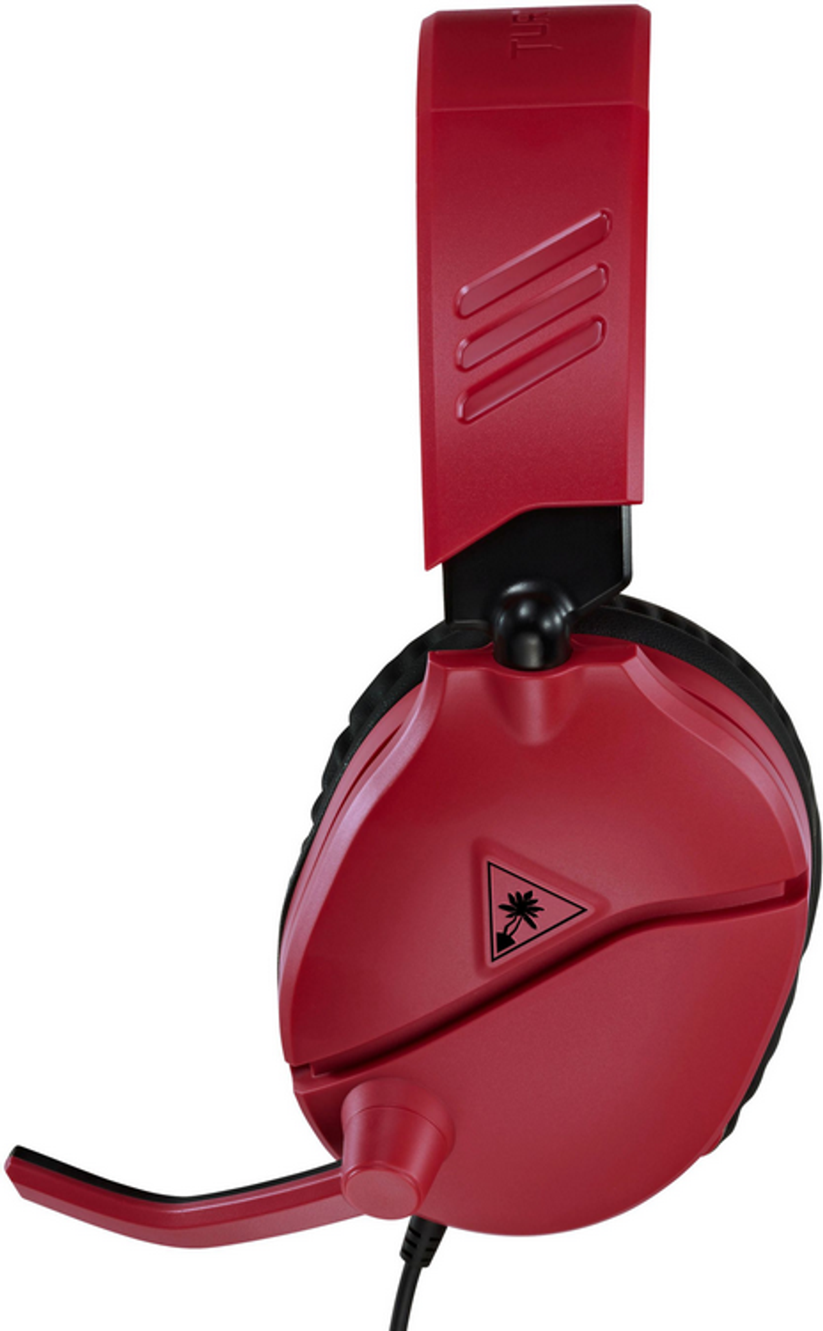 TBS-8055-02 TURTLE 70N RD, Red Over-ear Gaming Midnight BEACH Headset RECON