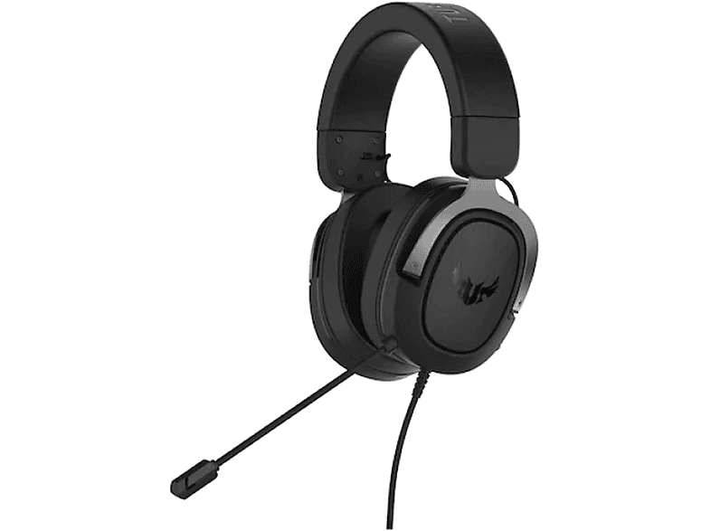ASUS 90YH028G-B1UA00 TUF H3 GUN Headset GAMING On-ear HEADSET, Schwarz METAL
