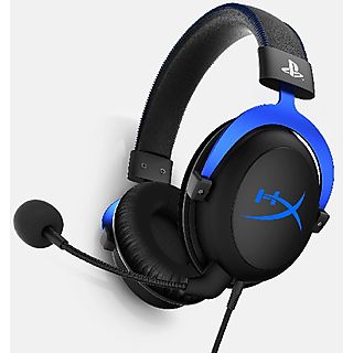 Auriculares gaming - HYPERX HX-HSCLS-BL/EM, Supraaurales, Negro