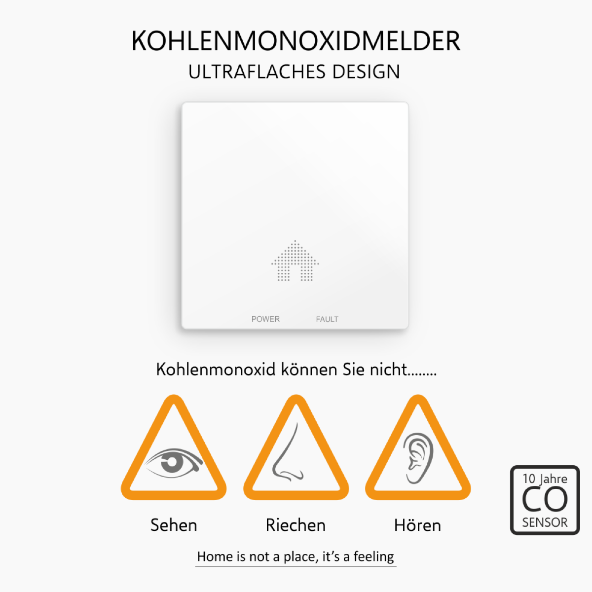ELRO Kohlenmonoxid-Detektor, FC4610 Weiß