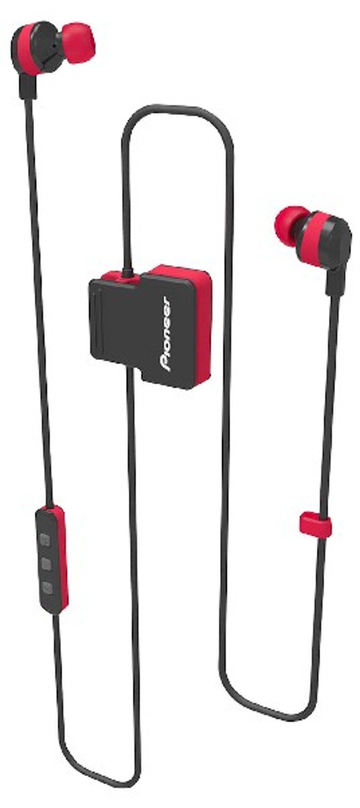 Rot In-ear Bluetooth PIONEER BT-R, 5 Kopfhörer SE-CL