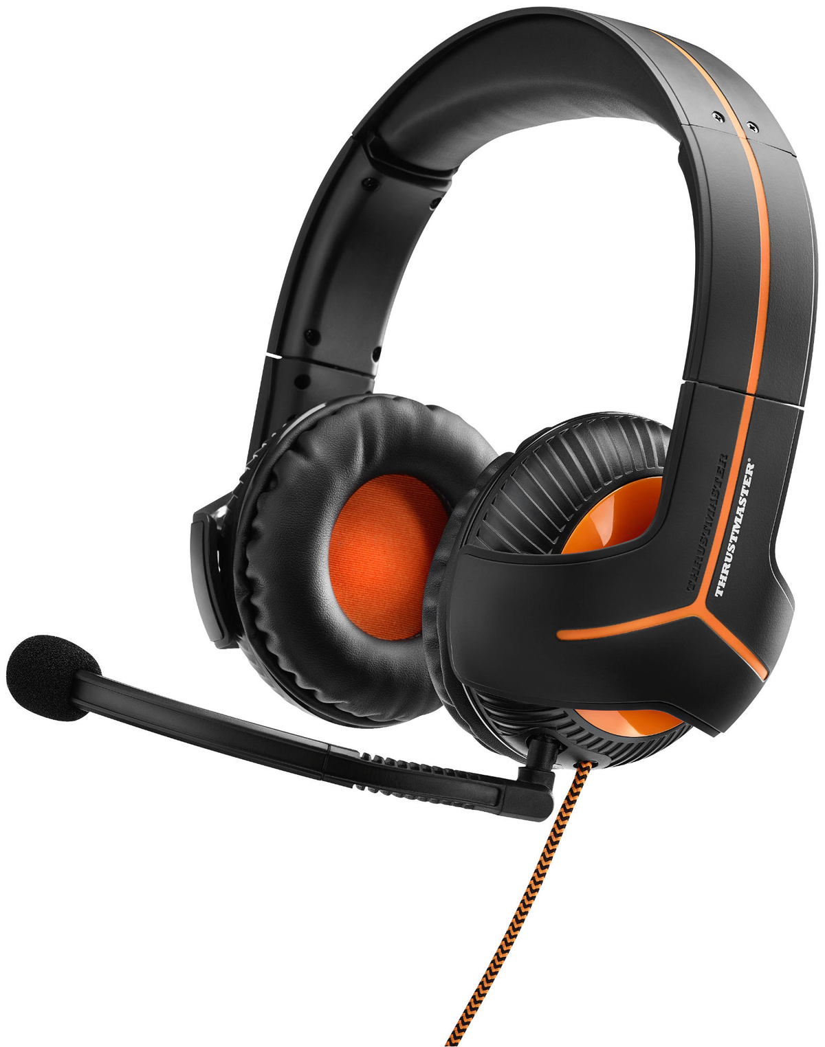 THRUSTMASTER 4060088 Y-350CPX 7.1, Over-ear Schwarz/Orange Headset Gaming