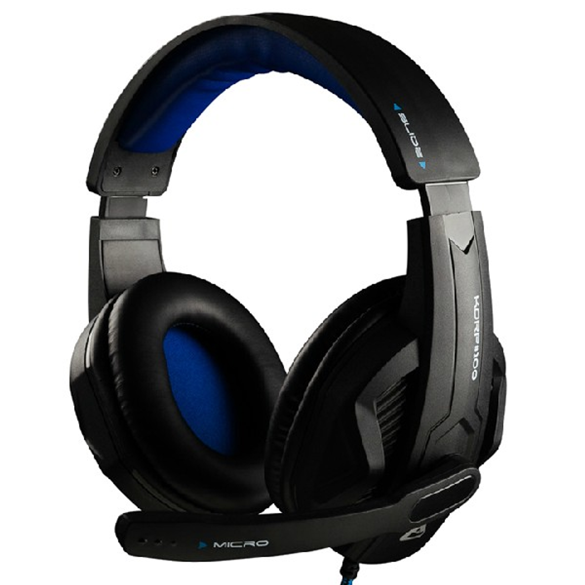 Auriculares gaming - KORP100 THE G-LAB, Circumaurales, Negro