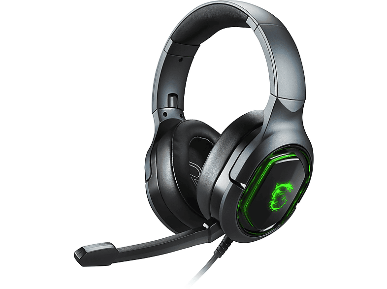 MSI S37-0400020-SV1 HEADSET, GAMING Gaming GH50 Headset Schwarz IMMERSE Over-ear