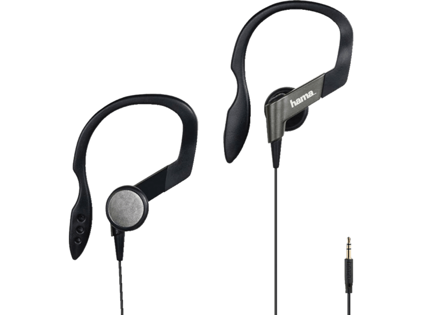 Auriculares deportivos - 00177036 HAMA, Intraurales, Negro