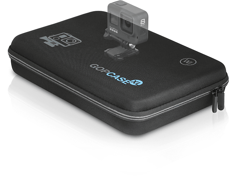 WICKED CHILI Universal Hard Case Shock Proof Tasche für Action Kamera GoPro Hero 9, 8, 7, 2018, 6, 5, Yi, Apeman Schutztasche, schwarz
