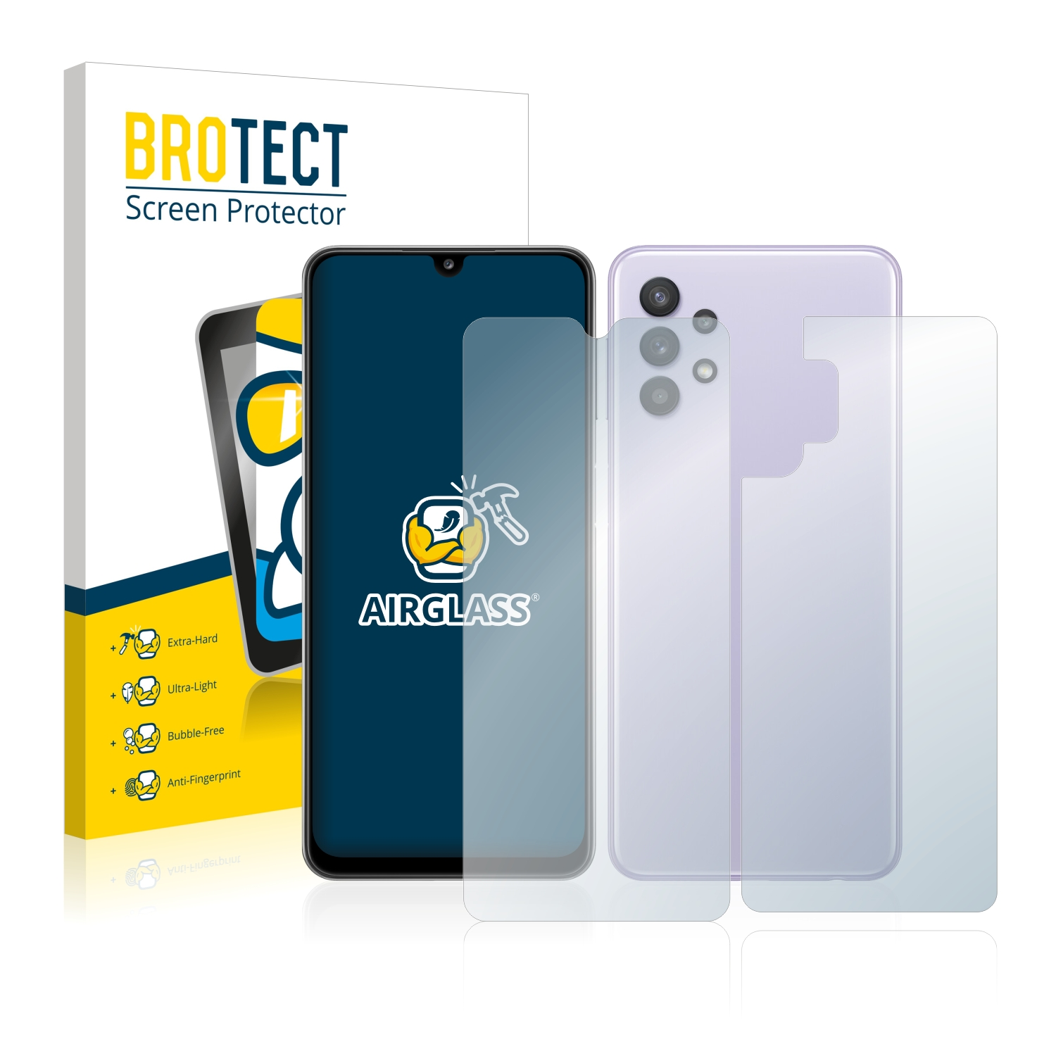 Schutzfolie(für BROTECT Samsung Airglass A32) Galaxy klare