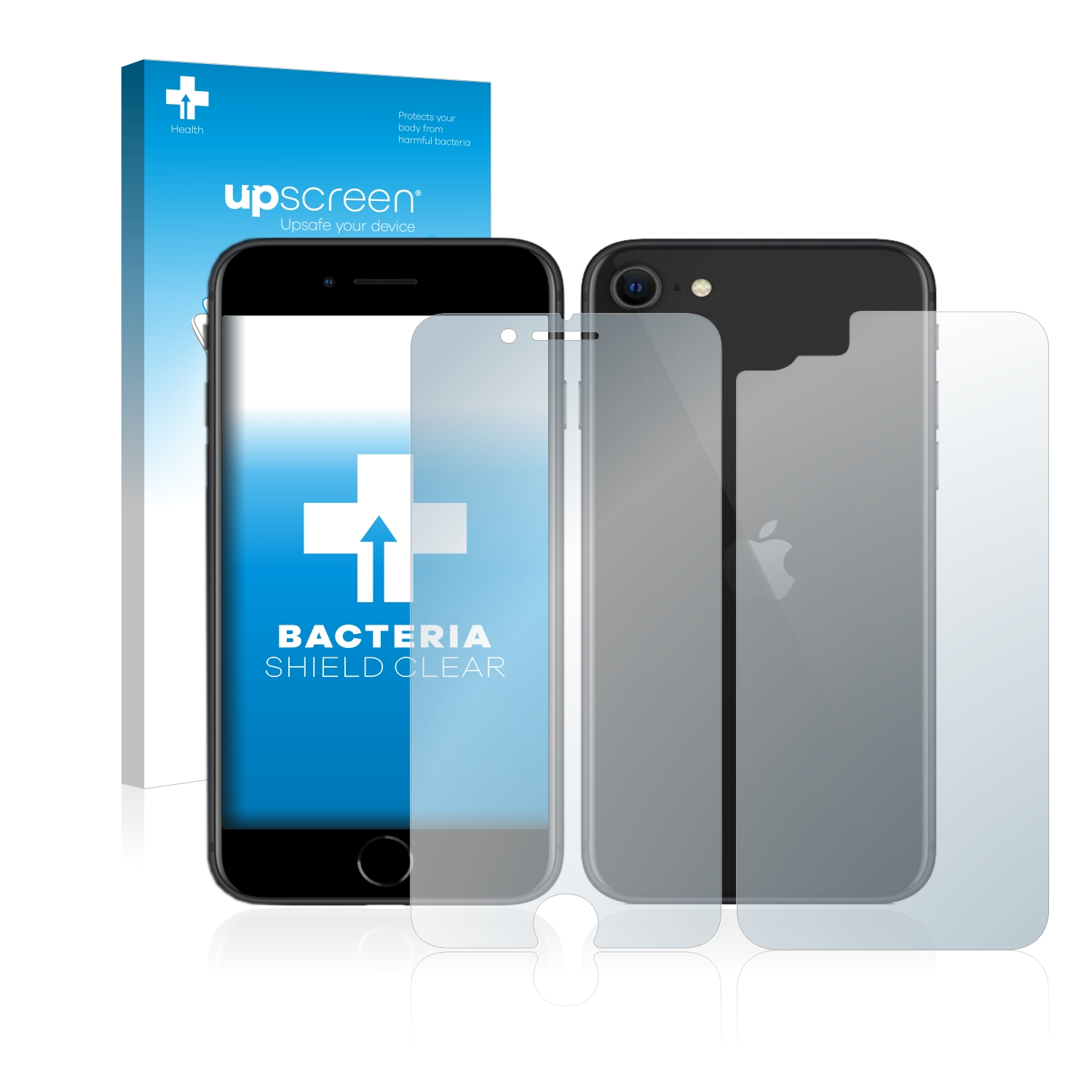 Apple 2020) SE Schutzfolie(für UPSCREEN antibakteriell klare 2 iPhone
