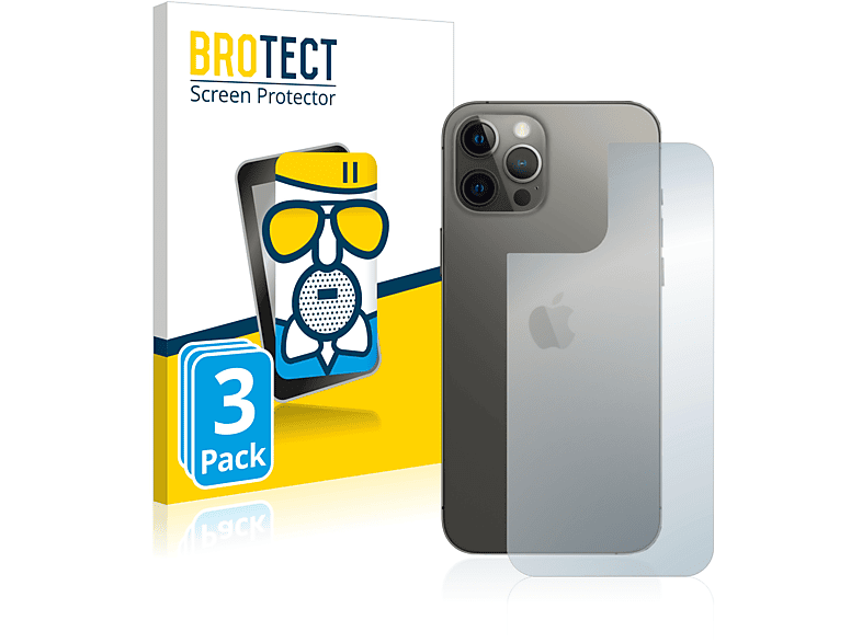 Apple matte Airglass Max) Schutzfolie(für 12 Pro 3x iPhone BROTECT