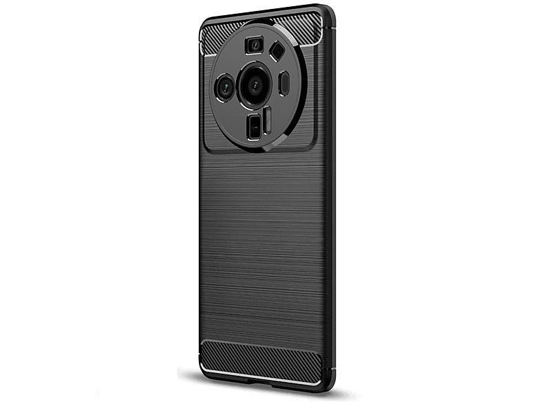 COVERKINGZ Handycase im Carbon Look, Backcover, Xiaomi, 12 Ultra, Schwarz