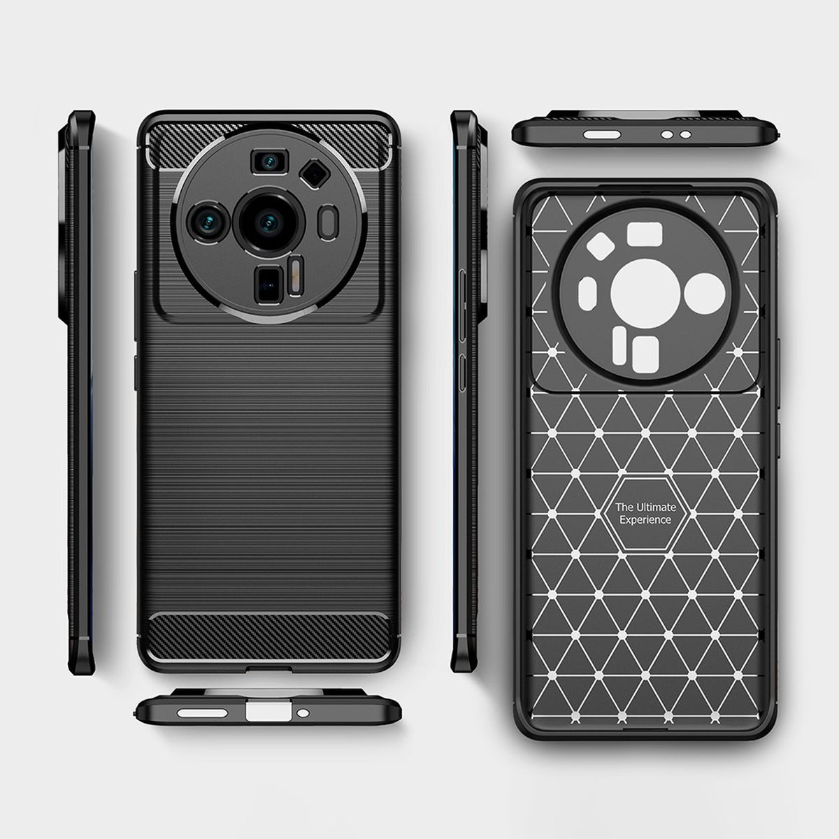Carbon Look, 12 Backcover, Xiaomi, im Ultra, COVERKINGZ Schwarz Handycase