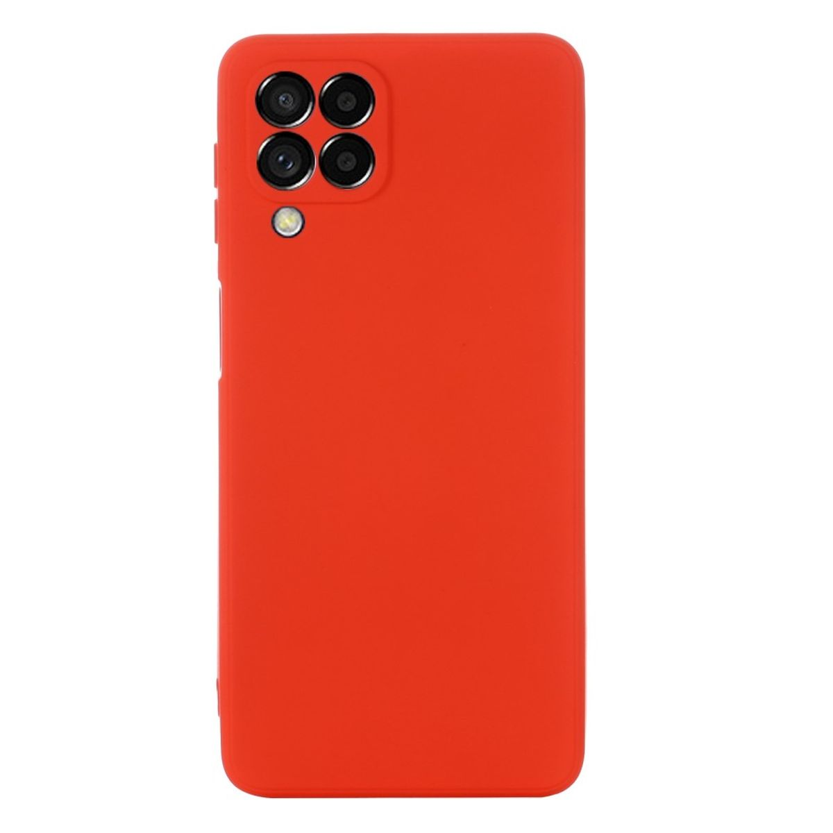 Samsung, Galaxy Rot Backcover, 5G, aus COVERKINGZ M53 Handycase Silikon,
