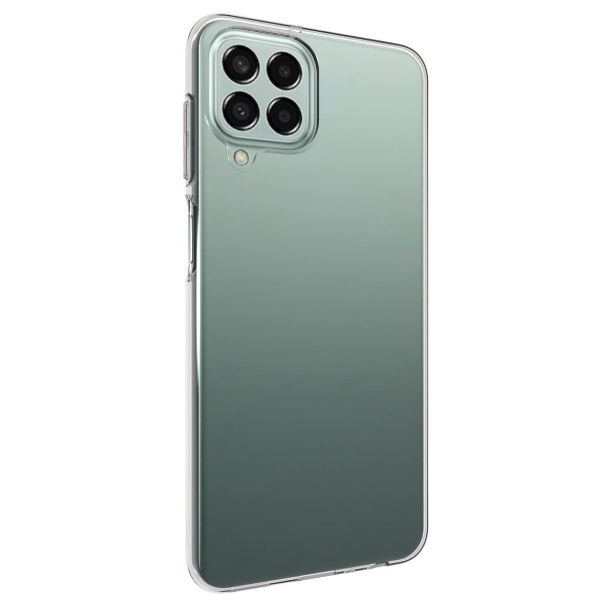 COVERKINGZ Handyhülle Case Ultra dünn, Galaxy Transparent Backcover, M33 5G, Samsung