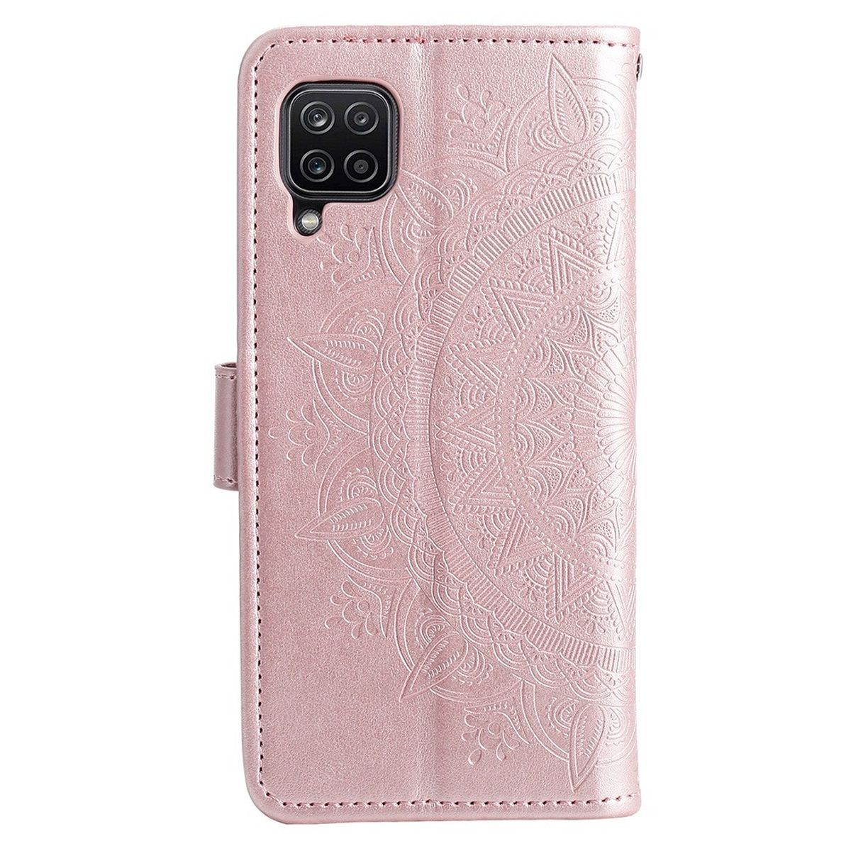 Muster, COVERKINGZ Mandala Samsung, mit Rosegold M53 Klapphülle 5G, Galaxy Bookcover,