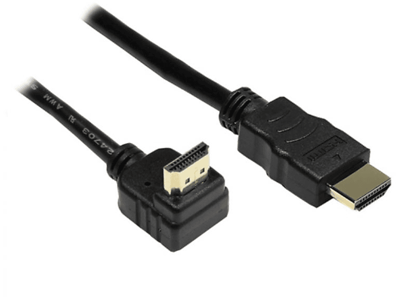 VARIA Schwarz Kabel, HDMI 4510-GWO050 GROUP