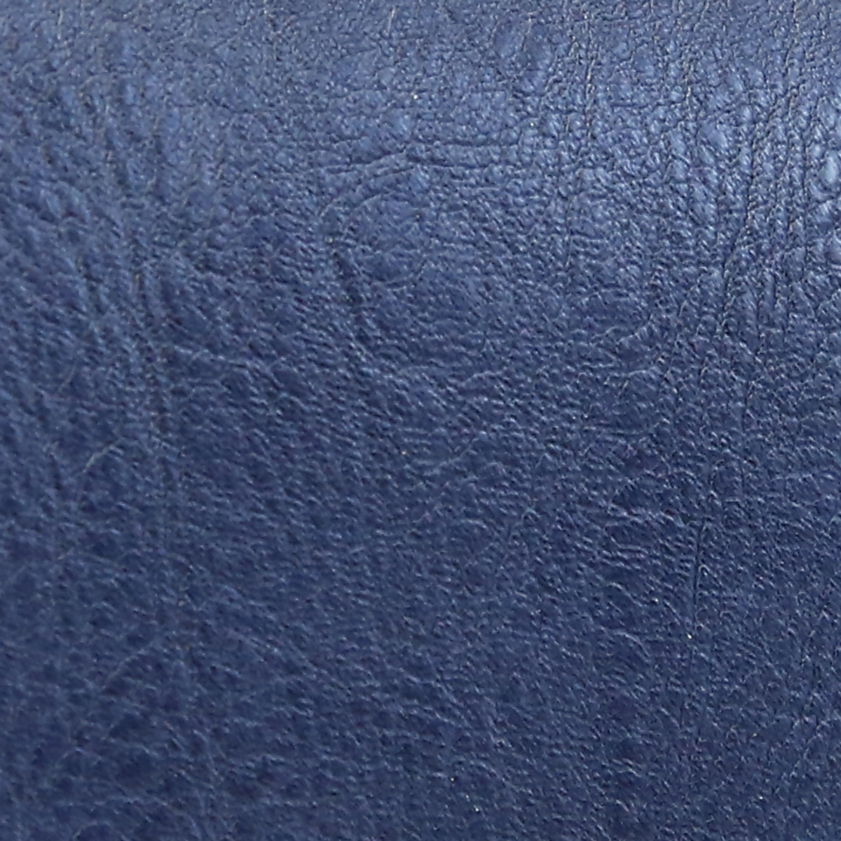 Primer plano de cuero azul oscuro. El cuero tiene una superficie texturizada.