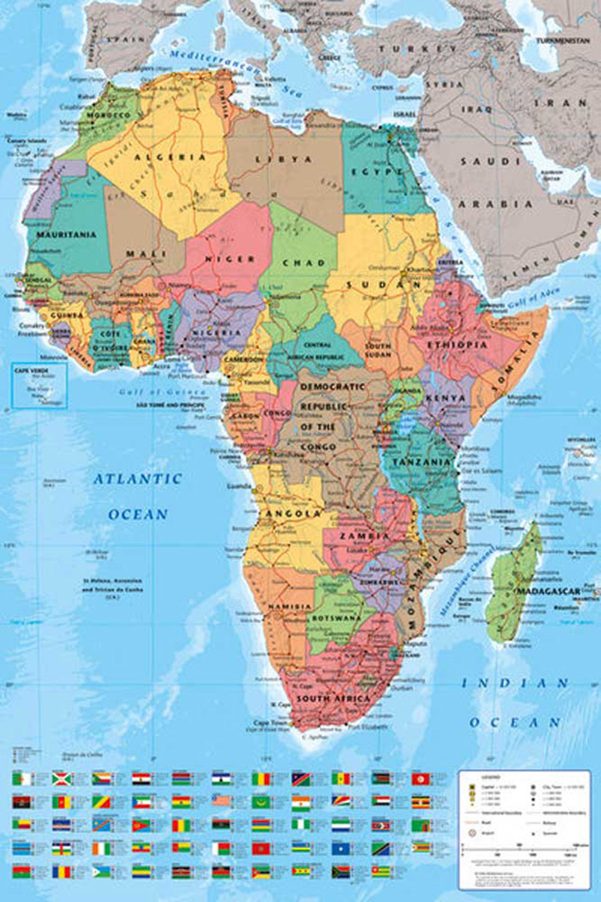 Landkarten - Africa Map
