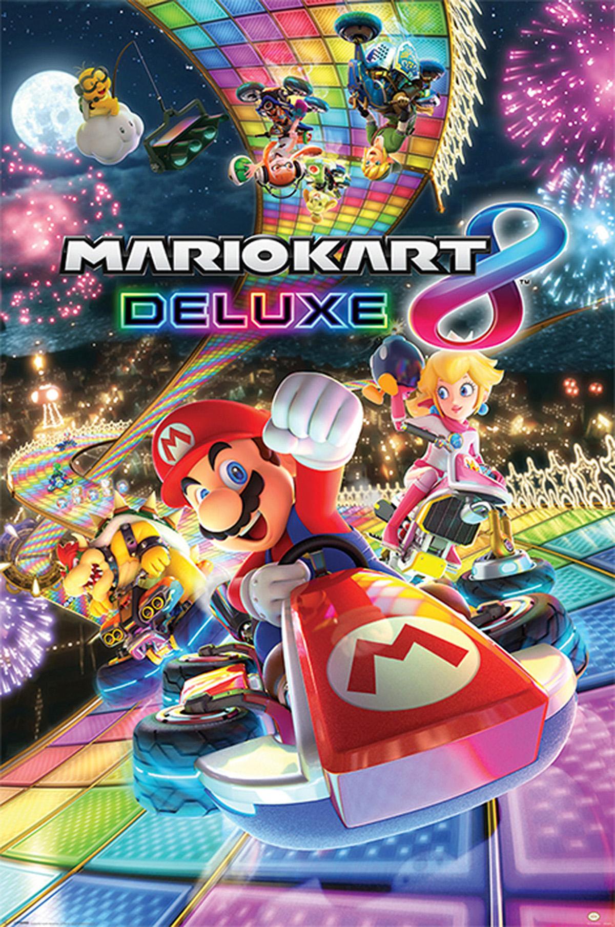 - Kart - Nintendo Mario 8 Deluxe