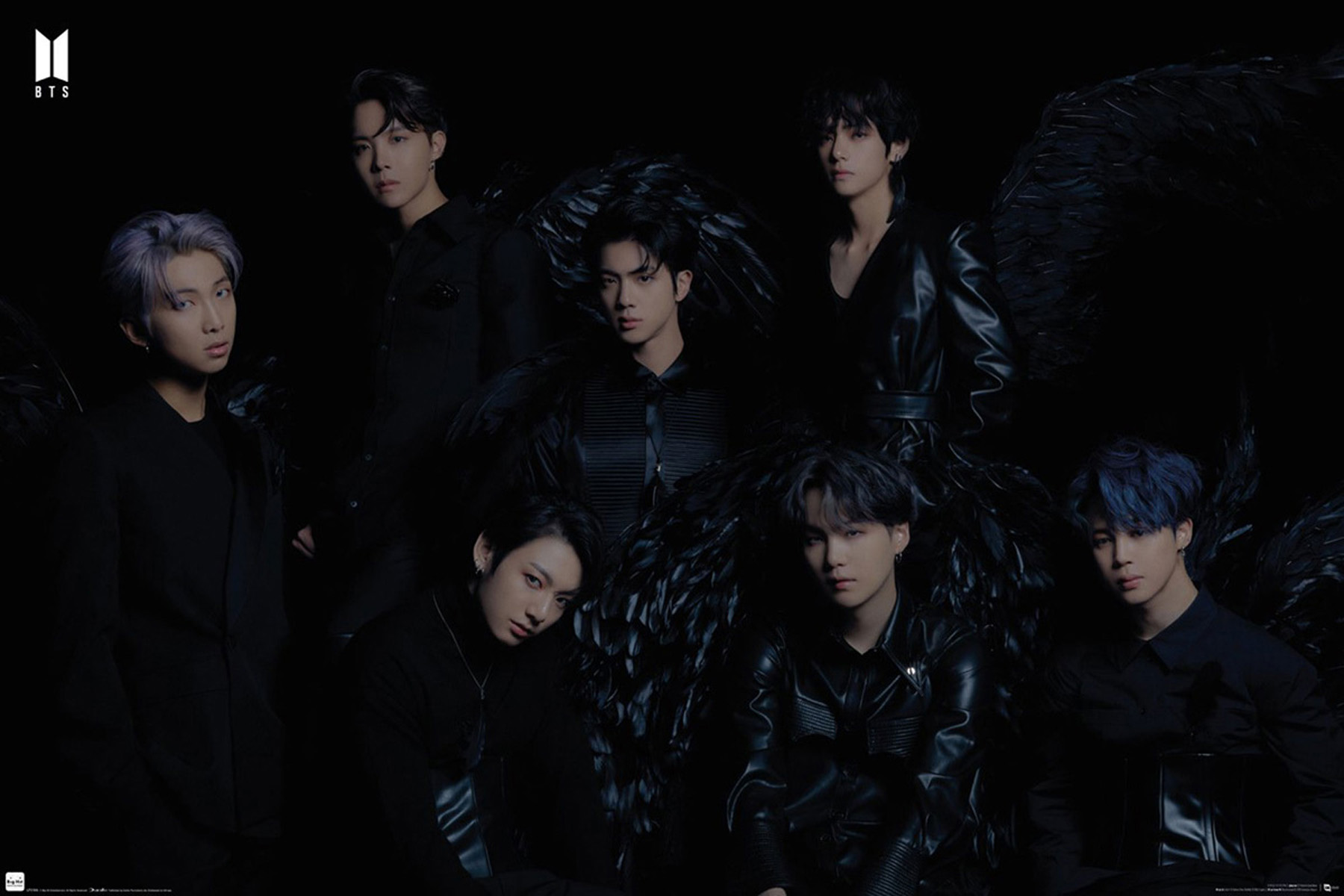 Wings BTS - Black