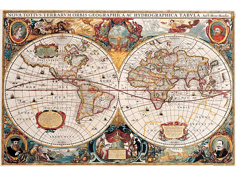 Weltkarte Antike Landkarten -