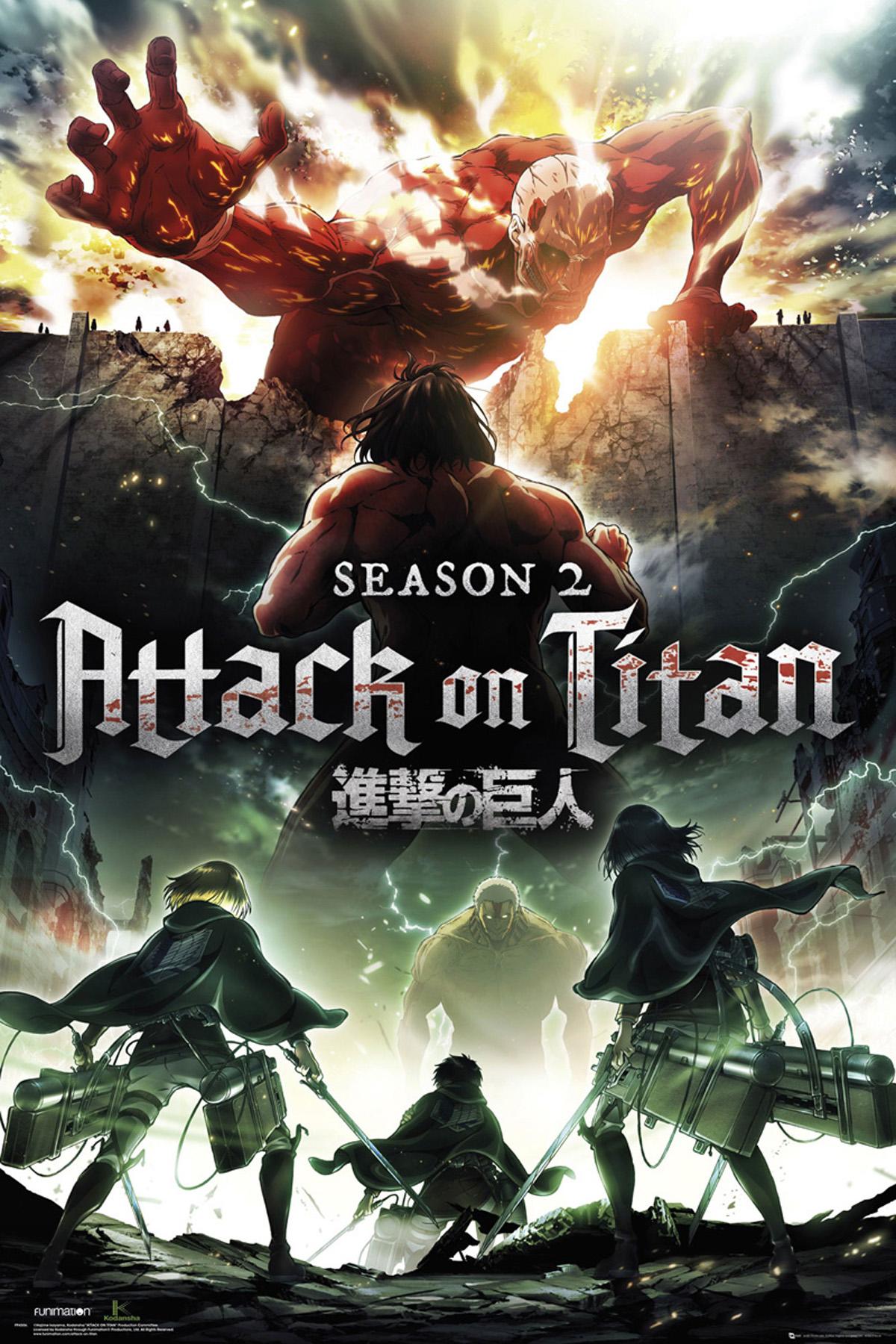 Attack on Titan - Season 2 Key Art 