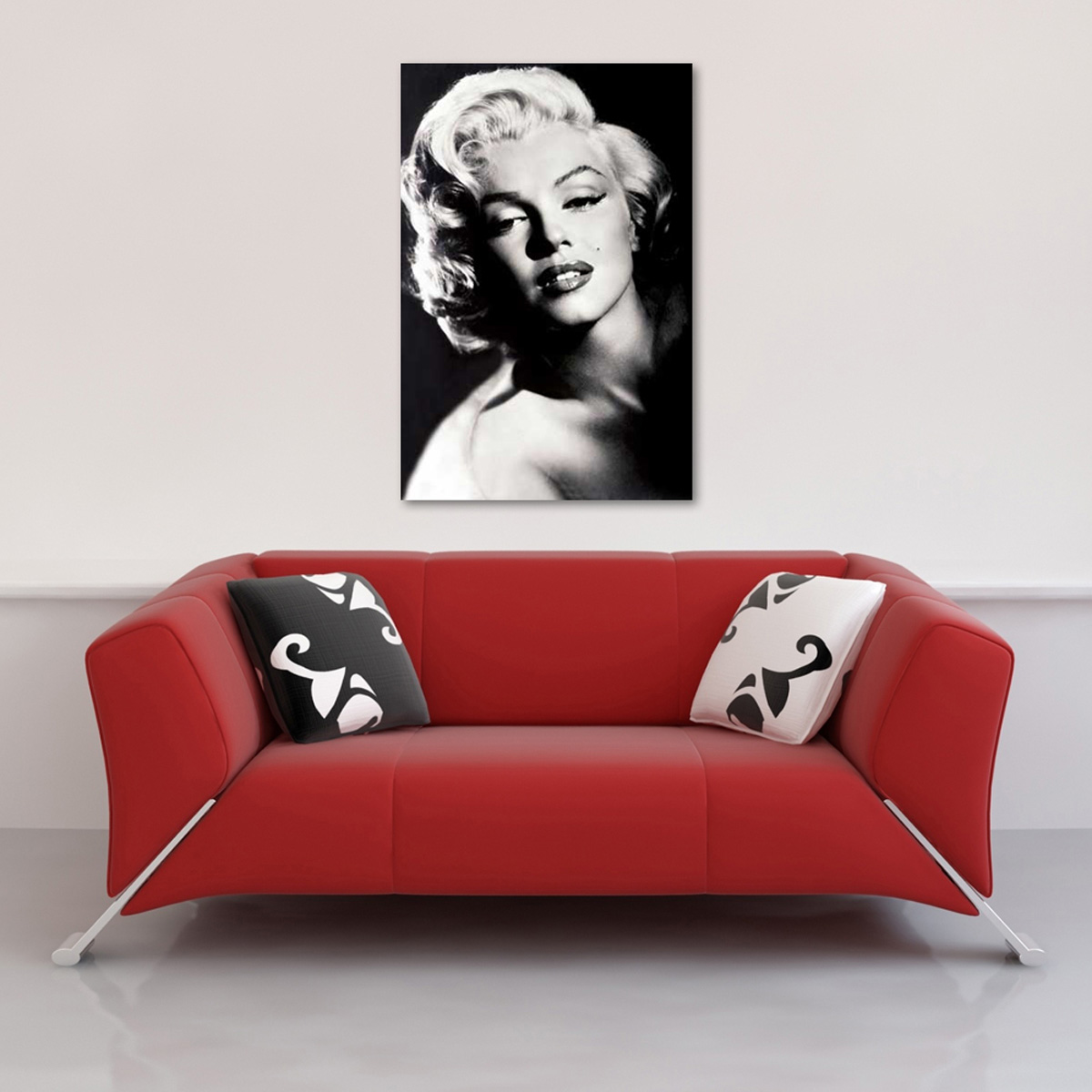 Monroe, - Glamour Marilyn