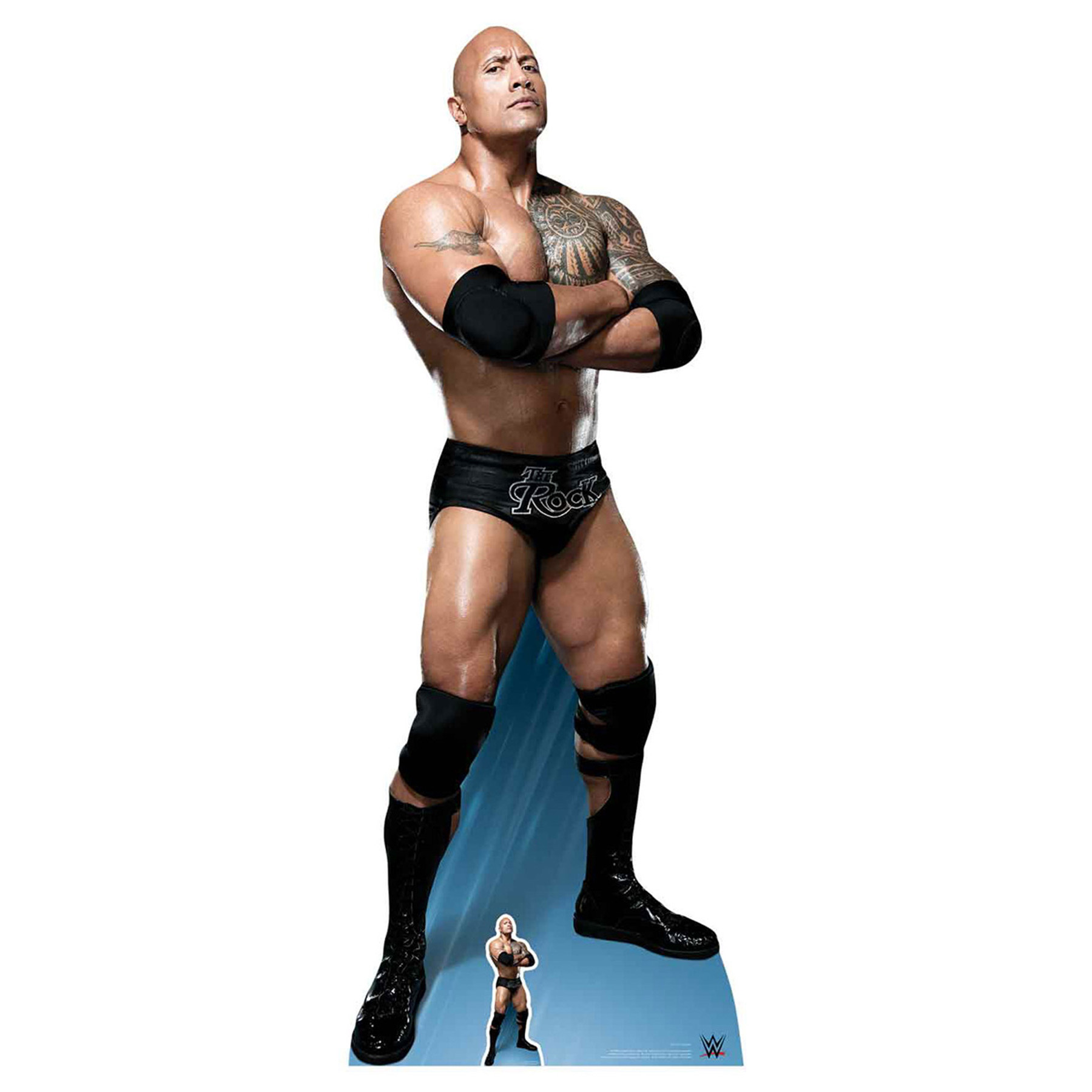 WWE - - Wrestling The Rock, Pappaufsteller 