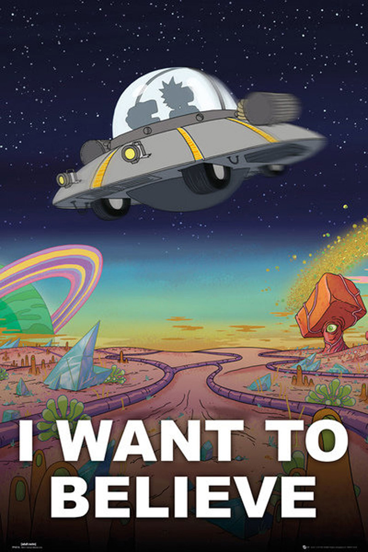 Rick & Morty - I Want To Believe
