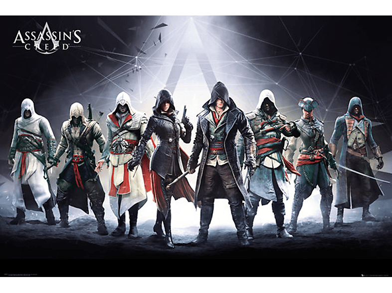 Assassins Creed Poster Syndicate Characters Mediamarkt