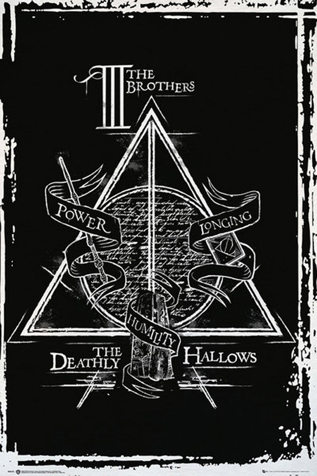 Graphic Deathly Harry Potter - Hallows