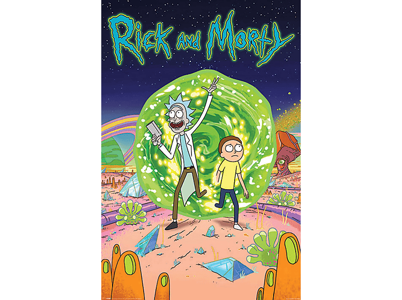 - Morty & Portal Rick
