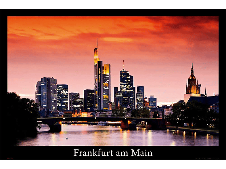 Deutsche Städte - Frankfurt am Main - Skyline