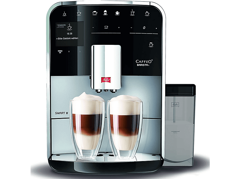 schwarz-Edelstahl schwarz-Edelstahl MELITTA Barista Smart 84/0-100 T F Kaffeevollautomat