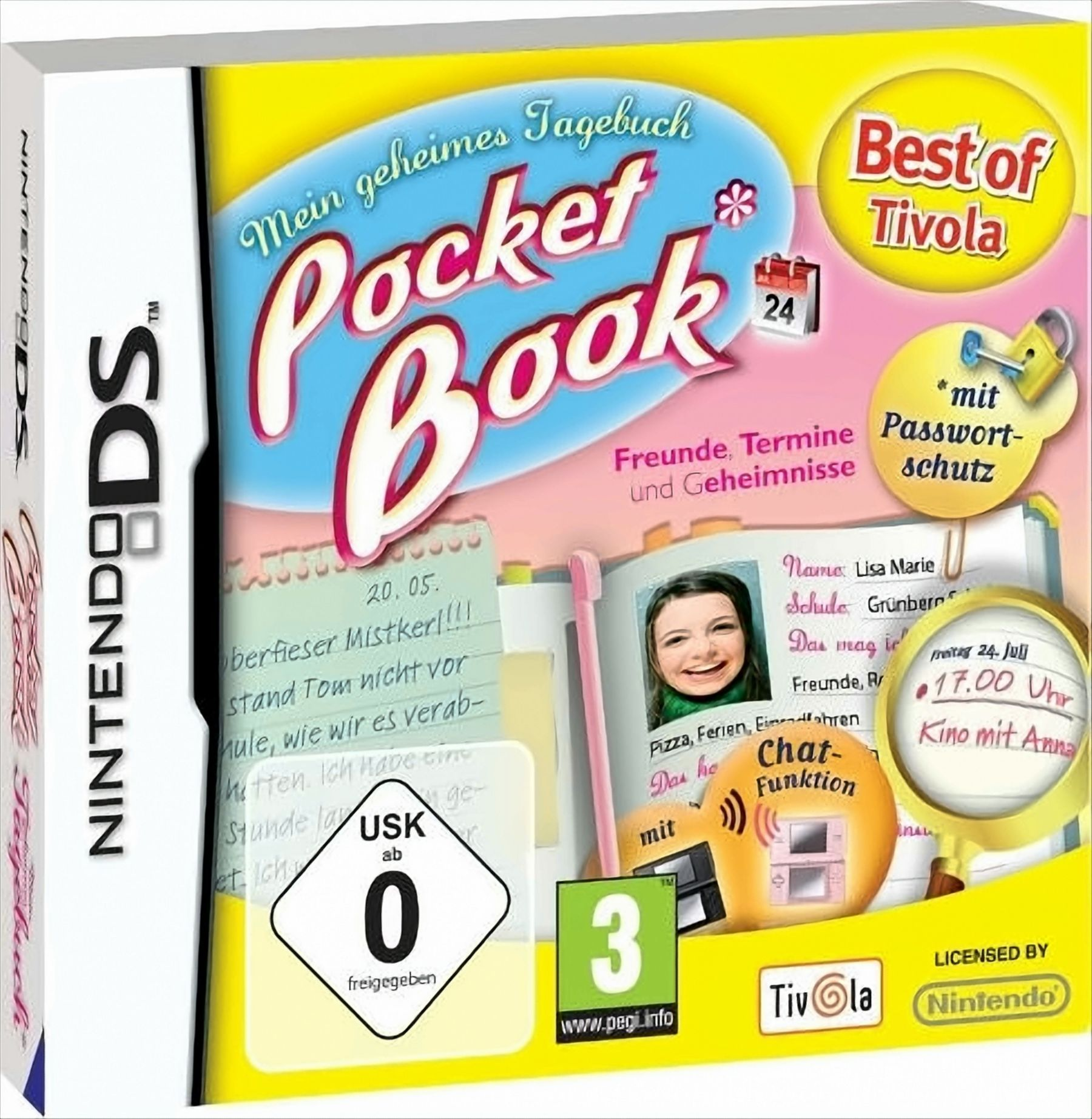 geheimes Mein DS] - - [Nintendo Tagebuch Pocketbook