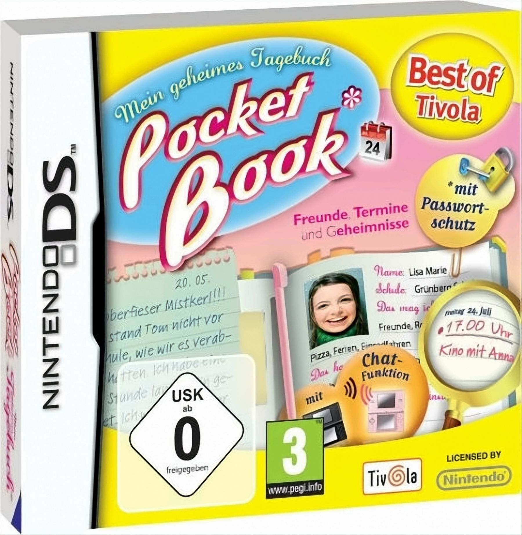 Pocketbook - Mein geheimes Tagebuch - [Nintendo DS